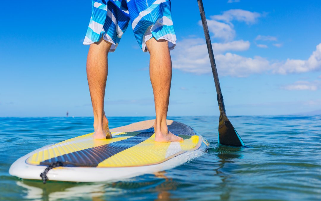 STAND UP PADDLE BOARDING AT MERRICKS LODGE
